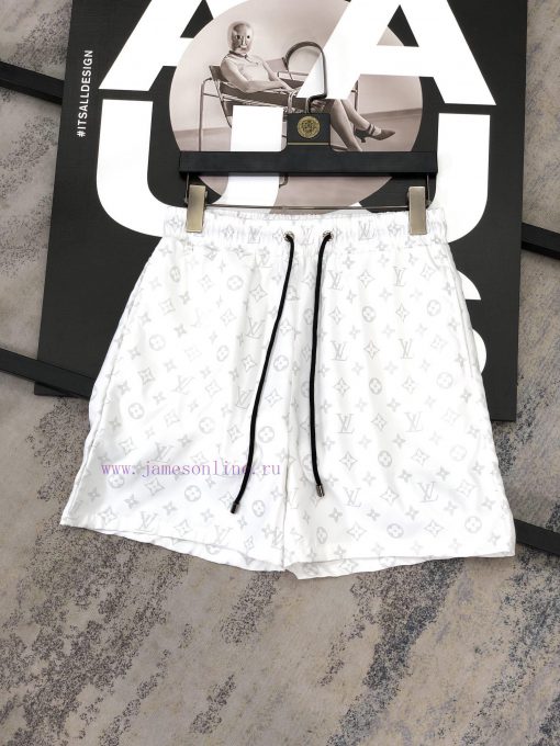 LV 2024 Summer Men's Casual Shorts Beach Pants Customized Quick Drying Fabric Soft And Smooth T 8g3xzueq