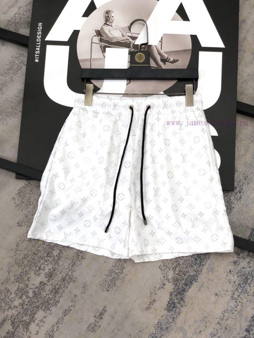 LV 2024 Summer Men's Casual Shorts Beach Pants Customized Quick Drying Fabric Soft And Smooth T 8g3xzueq - Image 2