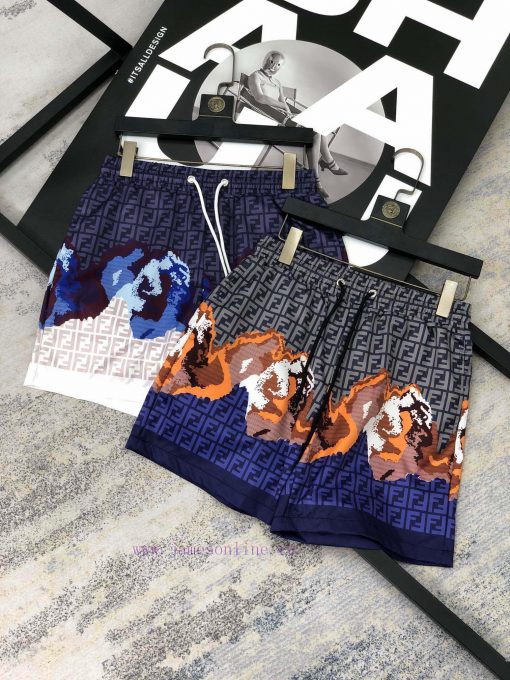 Fendi's New Summer Beach Pants For 2024 With A 1-1 Replica Of The Original Version On The Offic 2ncd9fzt - Image 10