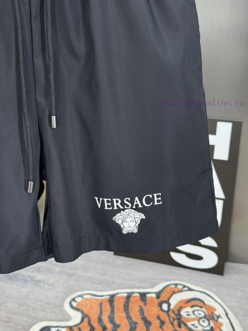 Versace 2024 Spring/Summer New Beach Pants Shorts Official Website Synchronized With Original 1 tkl320k3 - Image 8