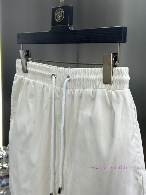 DIOR 2024 Spring And Summer New Beach Pants Five Cent Shorts Official Website Synchronized With ny8fp3d7 - Image 7