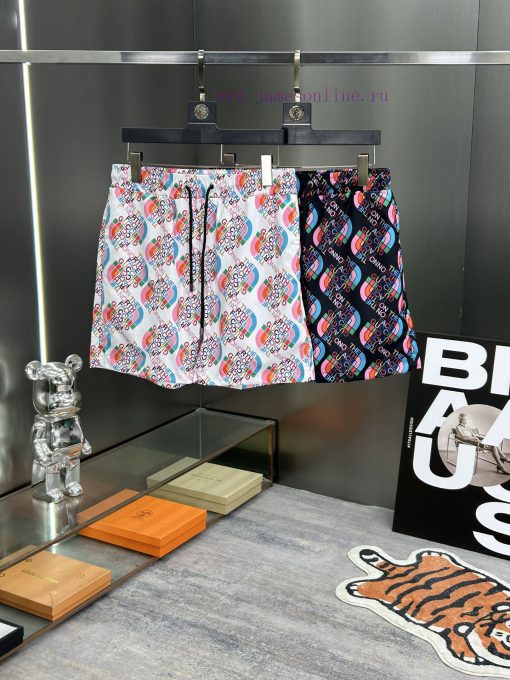 GUCCI 2024 Spring And Summer New Beach Pants Five Cent Shorts Official Website Synchronized Wit g58q1sb0 - Image 10