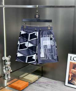 BOSS Mainly Promotes 2024 Summer Men's Casual Shorts Beach Pants Customized Quick Drying Fabric n1sno7zr