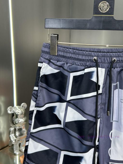 BOSS Mainly Promotes 2024 Summer Men's Casual Shorts Beach Pants Customized Quick Drying Fabric n1sno7zr - Image 6