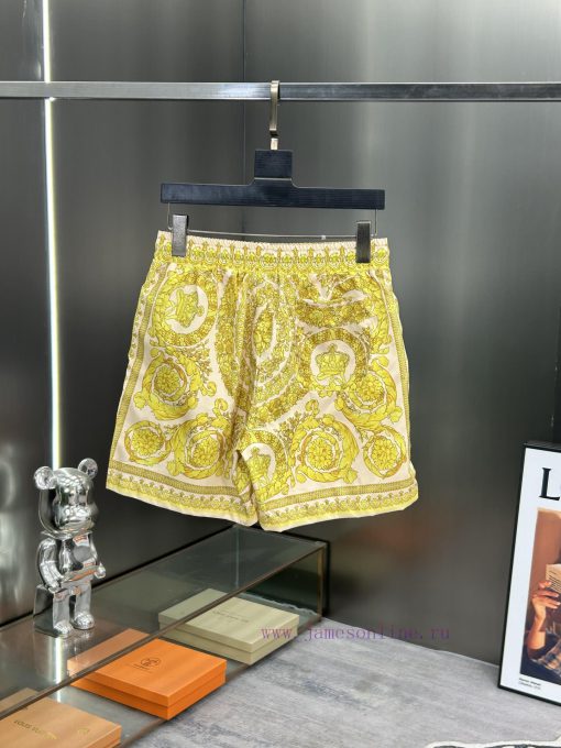Versace Is Promoting Men's Casual Shorts And Beach Pants For The Summer Of 2024 Made Of Customi hcq8pw1w - Image 3