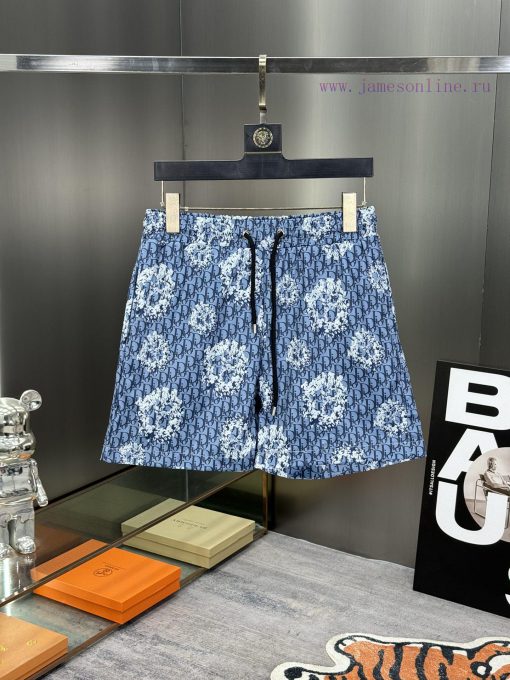 DIOR 2024 Spring And Summer New Beach Pants Shorts Official Website Synchronized With Original 65dkfr2a - Image 2