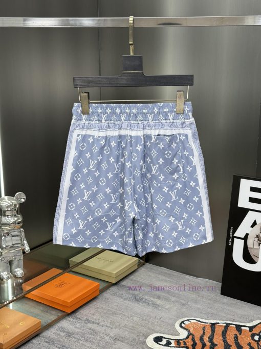 LV 2024 Spring And Summer New Beach Pants Shorts Official Website Synchronized With Original 1- y9e1hgdv - Image 3