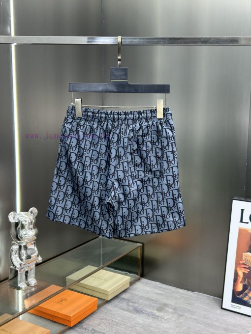 DIOR Mainly Promotes 2024 Summer Men's Casual Shorts Beach Pants Customized Quick Drying Fabric bmi4ixoz - Image 3