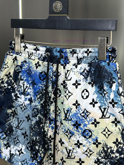 LV Mainly Promotes 2024 Summer Men's Casual Shorts Beach Pants Customized Quick Drying Fabric W j8x5humd - Image 10