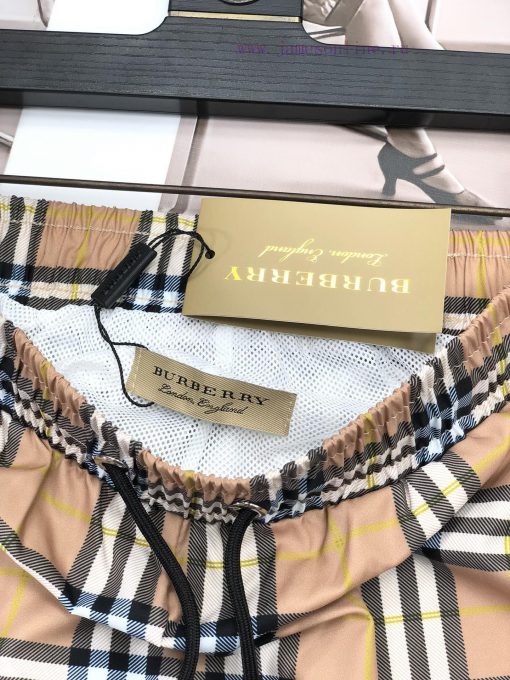 Burberry 2024 Summer Men's Casual Shorts Beach Pants Customized Quick Drying Fabric Soft And Sm pcfkyftf - Image 9
