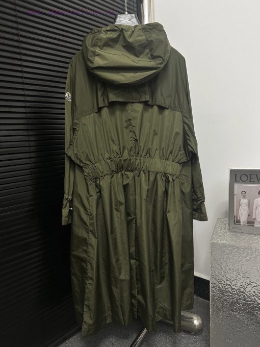 Moncler Mouthed New Women's Long Hooded Windbreaker JacketA Long Windbreaker Worth ItFor Those 65mfb2d2 - Image 3