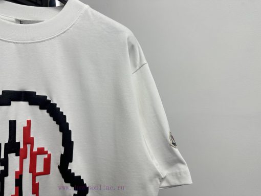 Monster Mask 2025SS New Pixel Blur Logo Printed Short SleeveThe Monster Logo Is Embellished On o77ypjd2 - Image 4