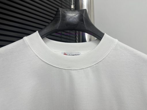 Lululemon Lululemon 25ss Logo Foam Round Neck Short Sleeved T-shirt2g 26 Thread Custom Dyed Dou sovsowss - Image 5