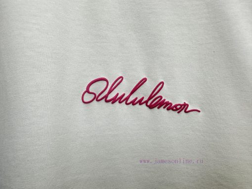 Lululemon Lululemon 25ss Logo Foam Round Neck Short Sleeved T-shirt2g 26 Thread Custom Dyed Dou sovsowss - Image 8