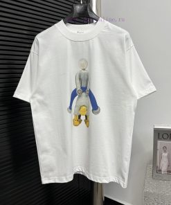 LOEWE 25ss New Cartoon Doll Short Sleeve T-shirtThe Official Website Is Selling A New Lightweig kjyznby5