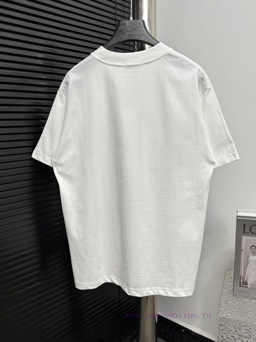 LOEWE 25ss Fluorescent Printed T-shirt Short SleeveThe Snake Head Pattern Is Inspired By The Ag pfj52e00 - Image 3