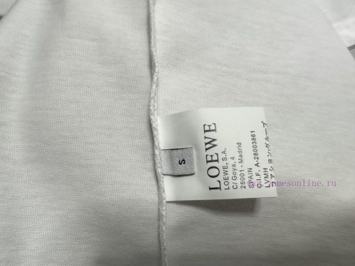 LOEWE 25ss Fluorescent Printed T-shirt Short SleeveThe Snake Head Pattern Is Inspired By The Ag pfj52e00 - Image 10