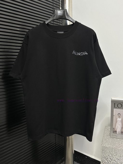 BALENCIAGA Balenciaga Letter Printed Short Sleeved T-shirtCustomized Weaving And Dyeing Of 2g C 1vy6172d - Image 2