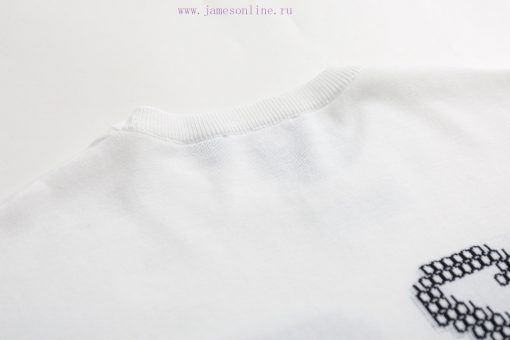 Louis Vuitton25SS Spring/Summer New Knitted Short Sleeve Front And Rear LOGO Jacquard Craftsman 2ty7ymq8 - Image 8