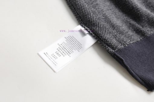 Burberry25SS Spring/Summer New Knitted POLO Short Sleeve Cardigan Classic Checkered Stripe Jacq vasbk7ya - Image 10