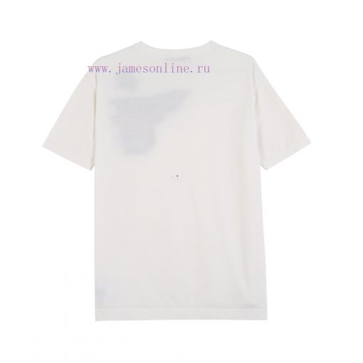 LOUIS VUITT ON LVMH25SS Spring/Summer New Knitted Short Sleeved Chest Jacquard Craftsmanship De 6cm1ej55 - Image 4