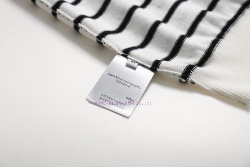 DIOR Dior25SS Spring/summer New Knitted Short Sleeved Simple Striped Sweater With Letter Jacqua 7vkkc9dv - Image 10