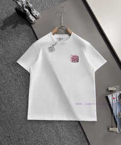 Arrived The Next DayLOEWE 2025 New Overlapping Embroidered Letter Logo Men's And Women's Same S pddcnzyq