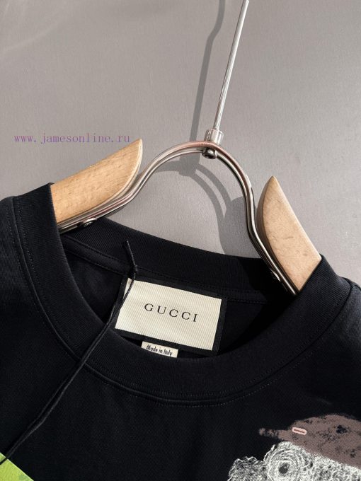 Arrived The Next DayGUCCI 2025 New Pocket Red And Green Embroidered Letter Logo Hand-painted Gr u8kixr83 - Image 5
