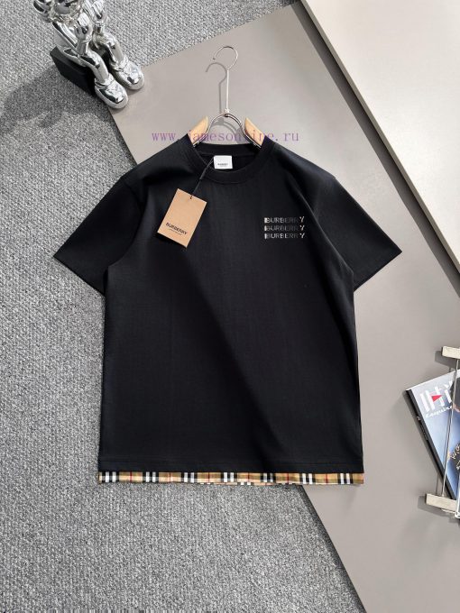 Arrived The Next DayBurberry 2025 New Classic Plaid Splicing Three-dimensional Letter Logo Plus r4jpkc16
