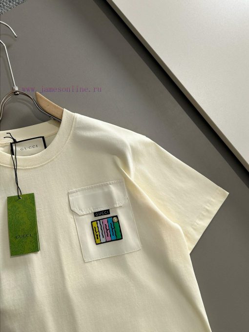 Arrived The Next DayGUCCI 2025 New Classic Plaid Patchwork Custom Pocket Plush Smiley Face Lett 1pvtxdry - Image 4