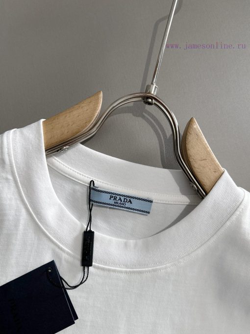 Arrived The Next DayPRADA 2025 New Original Fabric+woven Splicing Zipper Pocket Triangle Leathe 0el2q13l - Image 5