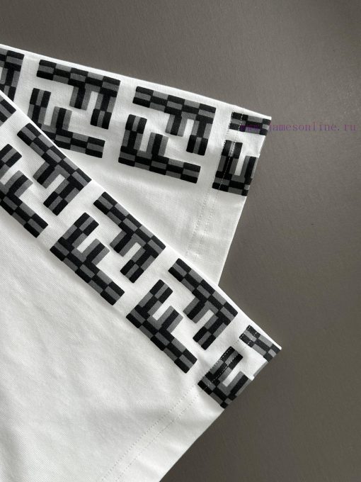 Arrived The Next DayFENDI 2025 New Chest Double F Concave And Convex Craftsmanship Two Sleeve P 4r4152wt - Image 6