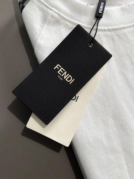 Arrived The Next DayFENDI 2025 New Chest Double F Concave And Convex Craftsmanship Two Sleeve P 4r4152wt - Image 8