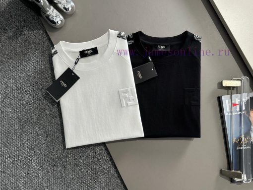 Arrived The Next DayFENDI 2025 New Chest Double F Concave And Convex Craftsmanship Two Sleeve P 4r4152wt - Image 10