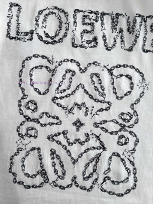 Arrived The Next DayLOEWE 2025 New Style Front And Rear Sketching Lines Embroidered Letter Logo g1uq9joc - Image 6