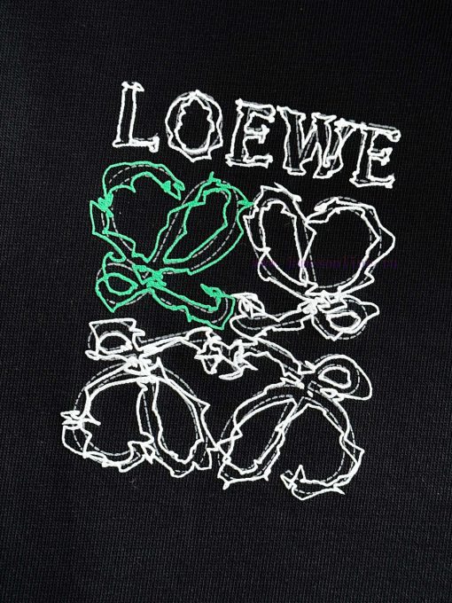 Arrived The Next DayLOEWE 2025 New Thick Plate Color Blocked Layered Printed Letter Logo Splici cc7l2ndg - Image 5