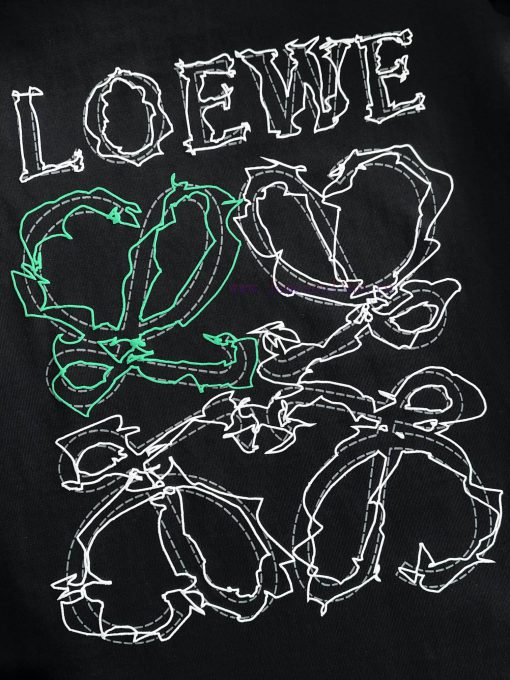 Arrived The Next DayLOEWE 2025 New Thick Plate Color Blocked Layered Printed Letter Logo Splici cc7l2ndg - Image 7