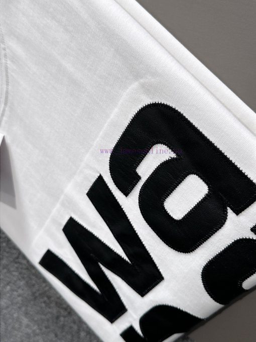 Arrived The Next DayALEXANDER WANG Alexander King 2025 New Leather Splicing Letter Logo Men's A gzsq3rof - Image 6