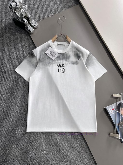 Arrived The Next DayALEXANDER WANG Alexander King 2025 New Inkjet Graffiti Letter Logo Unisex S psn5ufng - Image 2
