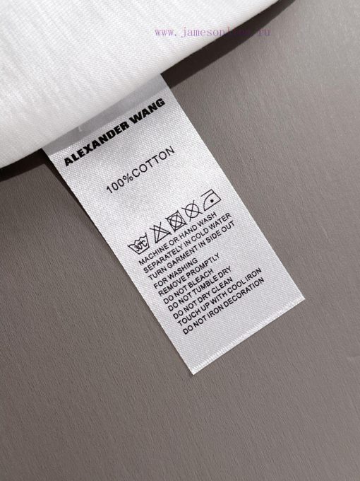 Arrived The Next DayALEXANDER WANG Alexander King 2025 New Leather Splicing Letter Logo Men's A gzsq3rof - Image 9