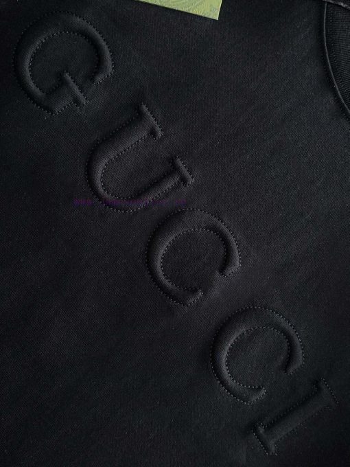Arrived The Next DayGUCCI 2025 New Concave Convex Letter Logo Unisex Short Sleeved T-shirtCusto 4qtvozmd - Image 8