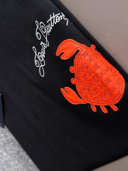 Arrived The Next DayLV Donkey Home 2025 New Customized Crab Seal Art Font Embroidered Letter Lo 9okms3co - Image 5