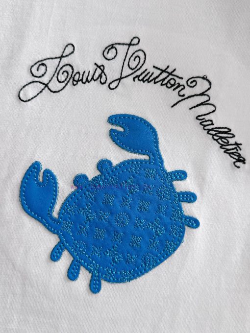 Arrived The Next DayLV Donkey Home 2025 New Customized Crab Seal Art Font Embroidered Letter Lo 5m2jg8br - Image 6