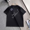 Arrived The Next DayLV Donkey Home 2025 New Plush Foam Crack Letter Logo Unisex Short Sleeved T u0a1cr3r