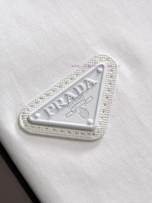 Arrived The Next DayPRADA 2025 New Knitted Splicing Custom Triangle Logo Men's And Women's Same bxic4ey6 - Image 7