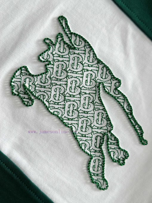 Arrived The Next DayBurberry 2025 New Collection: Patchwork Splicing War Horse Embroidery Lette mw6c4lh4 - Image 7