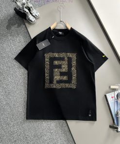 Arrived The Next DayFENDI 2025 New Chaotic Embroidery Double F Letter Logo Men's And Women's Sa dwtmn685