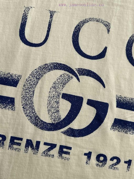 Arrived The Next DayGUCCI 2025 New Double G Stripe Letter Logo Men's And Women's Same Short Sle epmyayii - Image 6