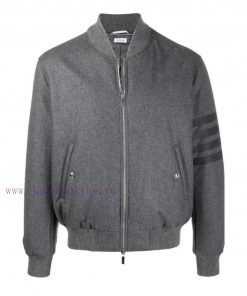 Item Number F12TB Nylon Wool Four Bar Baseball JacketNew THOM BROWNE Tom Brown TB Nylon Thick J gu0qwqlh