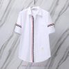 Product Code T33TB Double Sleeve Label/Inner Ribbon Label/Short Sleeve ShirtTHOM BROWNE Tom Bro a37f6t08
